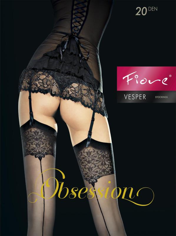 Vesper Bas 20 DEN - Noir - Fiore