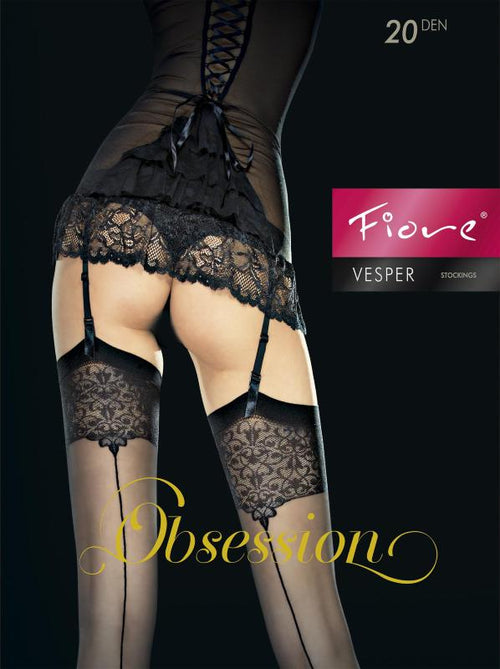 Vesper Bas 20 DEN - Noir - Fiore