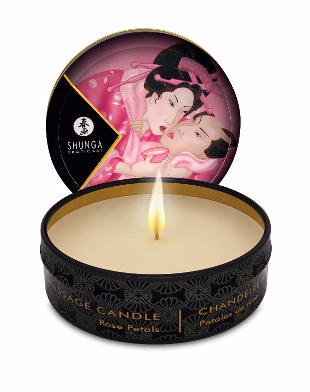 Mini bougie de massage - Aphrodisia Rose - vue 2