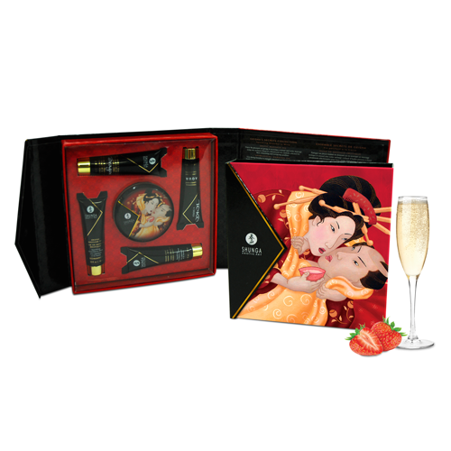 Kit Secret de Geisha - ORGANICA - Vin pétillant à la fraise - vue 2