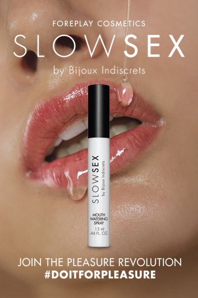 Spray activateur de salive - Slow Sex - 13 ml - Bijoux Indiscrets
