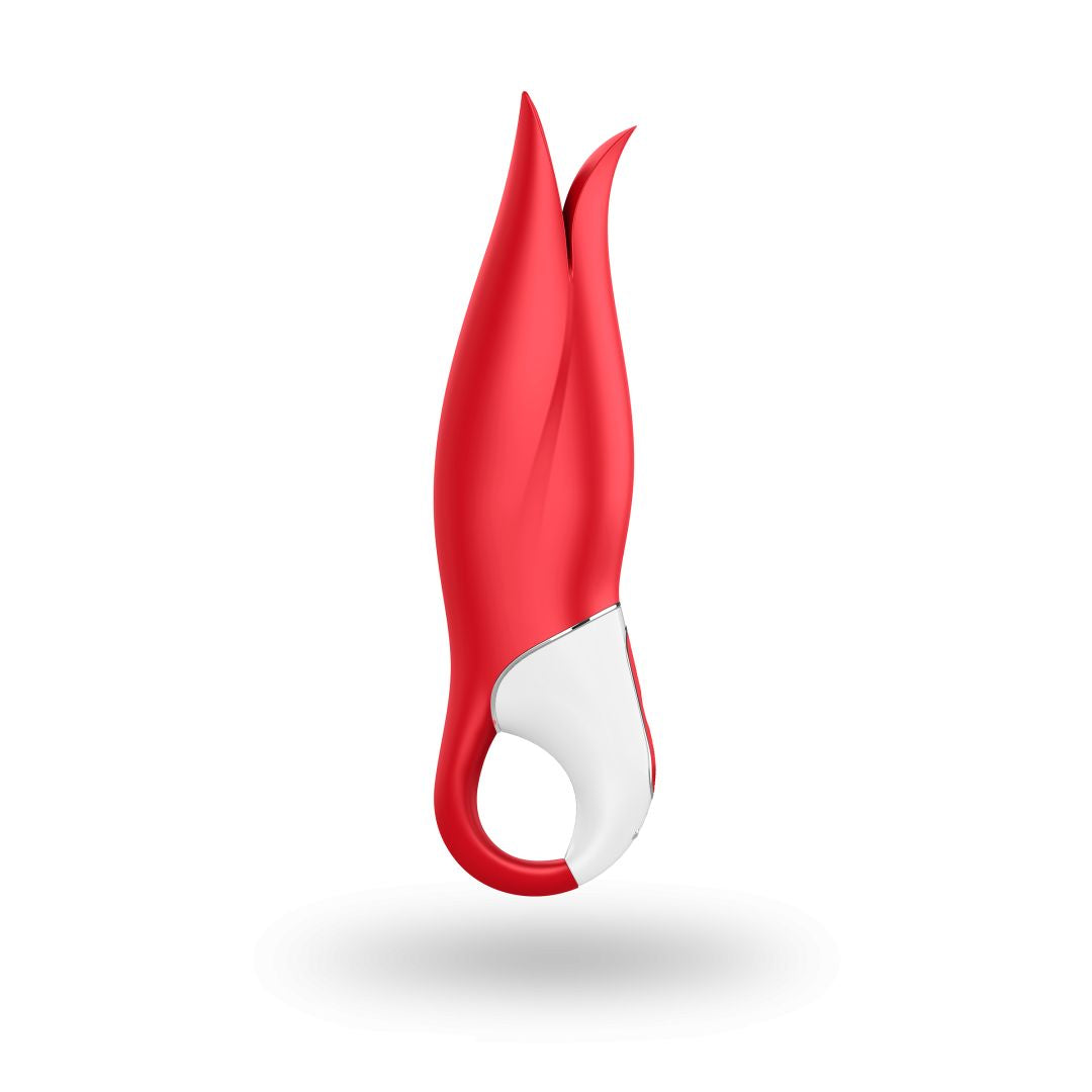 Vibromasseur Satisfyer Vibes Power Flower - Rouge - vue 3