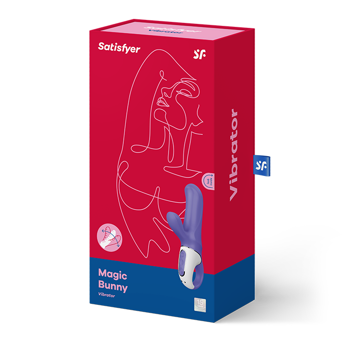 Vibromasseur Satisfyer Vibes Magic Bunny - Violet - vue 5