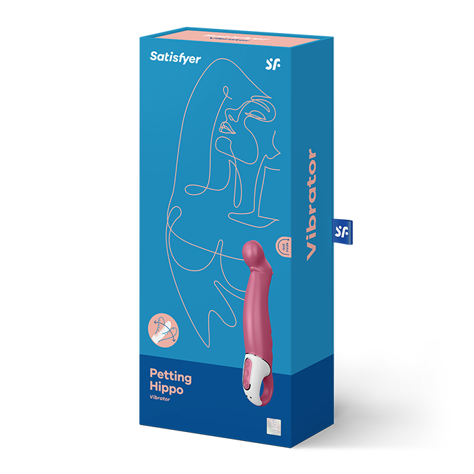 Vibromasseur Satisfyer Vibes Petting Hippo - Rose - vue 5