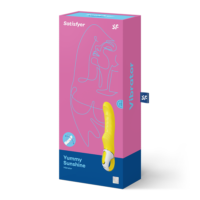 Vibromasseur Satisfyer Vibes Yummy Sunshine - Jaune - vue 5