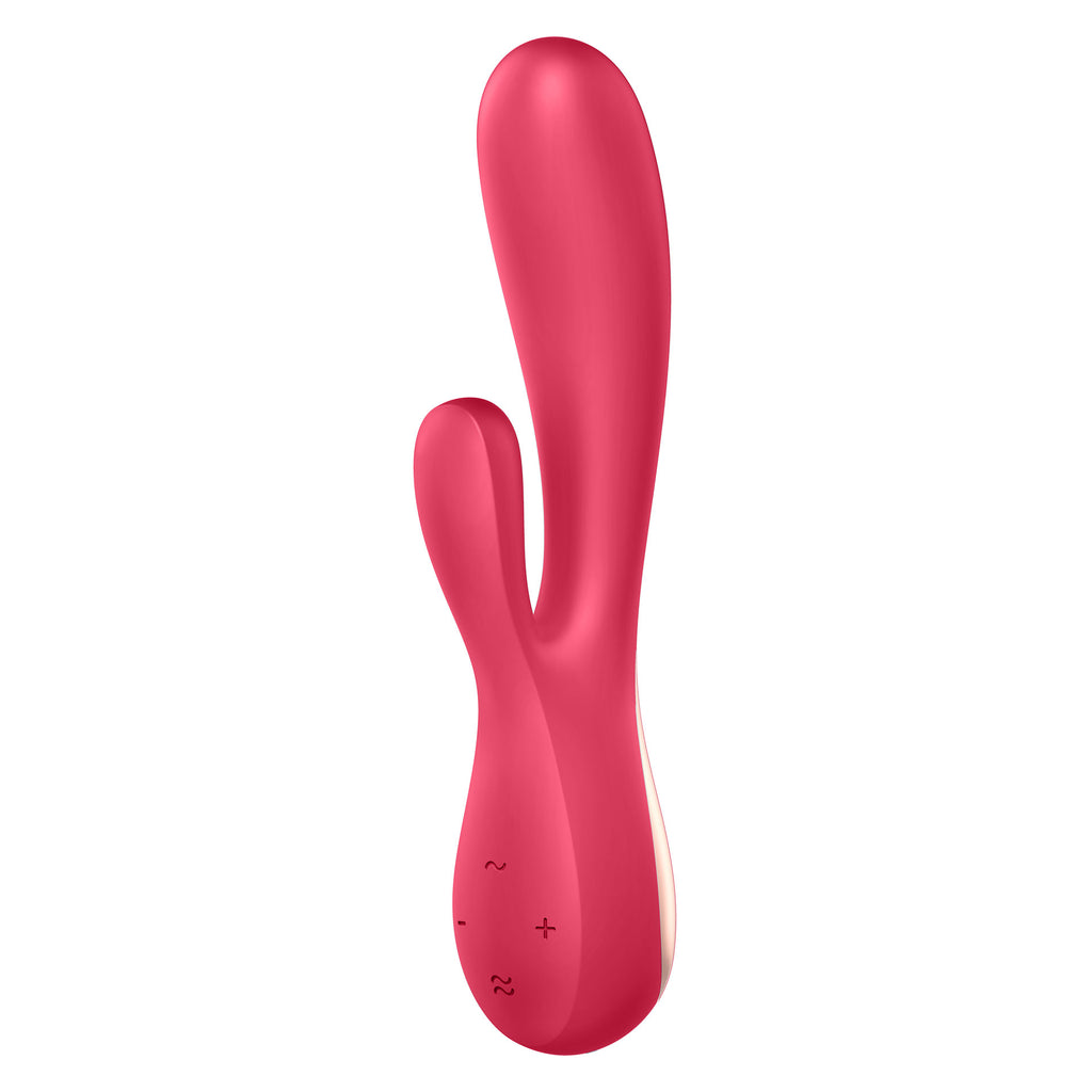 Vibromasseur connecté Satisfyer Mono Flex - Rouge - vue 2