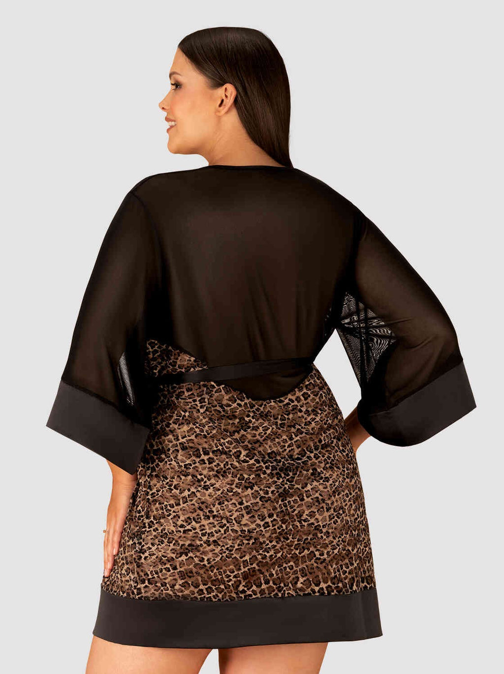 Allunes Peignoir - Noir - vue 7