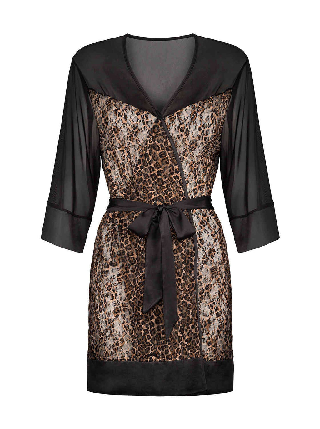 Allunes Peignoir - Noir - vue 14