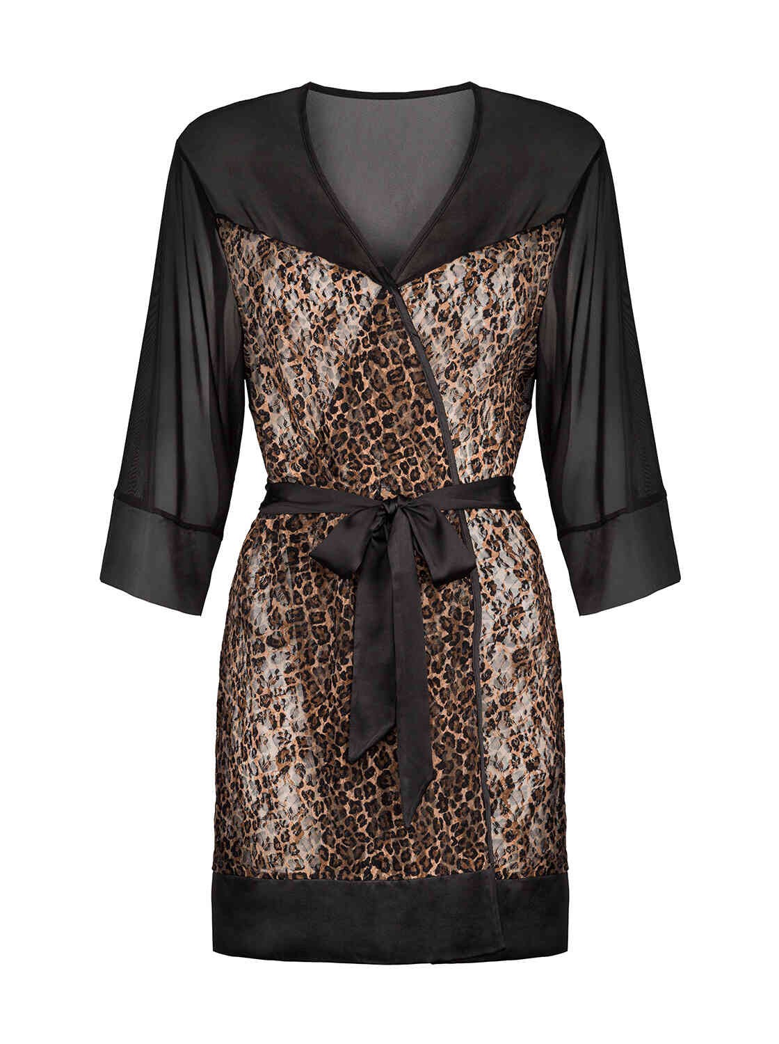 Allunes Peignoir - Noir - vue 14