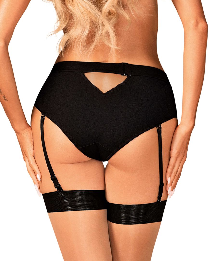 Editya Culotte jarretière Noire - vue 4