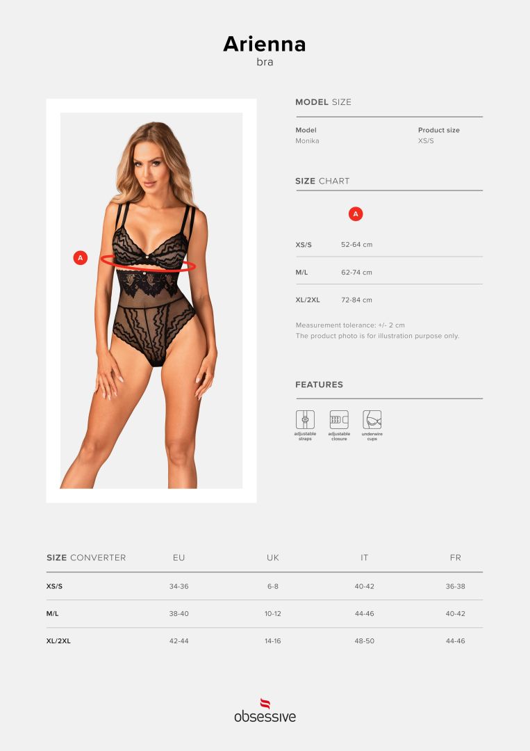 Arienna soutien-gorge noir - vue 9