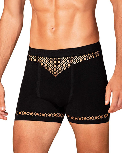 M102 Boxer short Homme noir - Obsessive