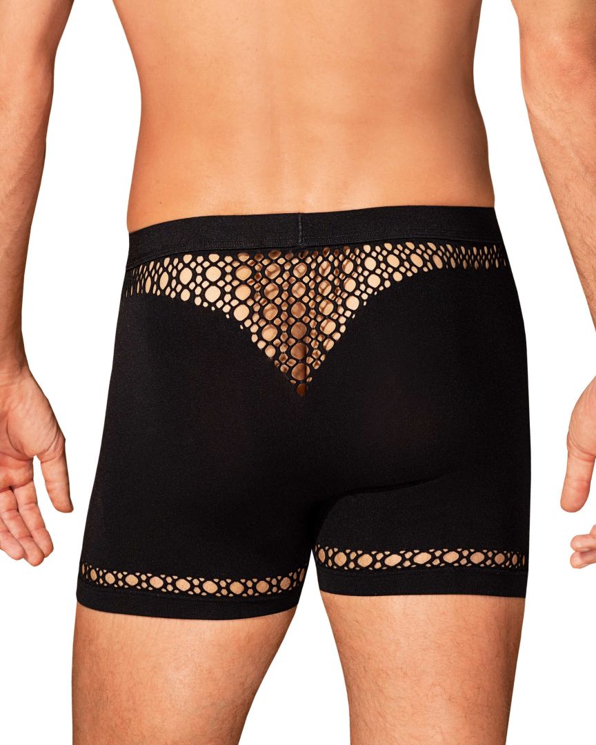 M102 Boxer short Homme noir - vue 2