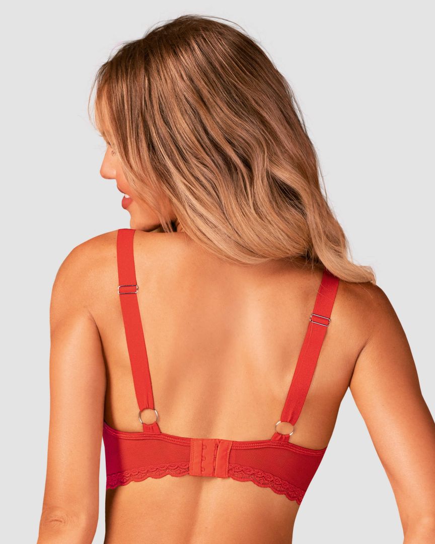Belovya Soutien-gorge - Rouge - vue 8
