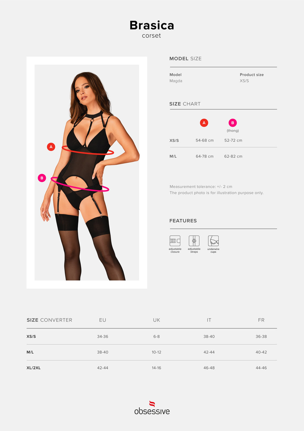 Brasica Corset - noir - vue 8