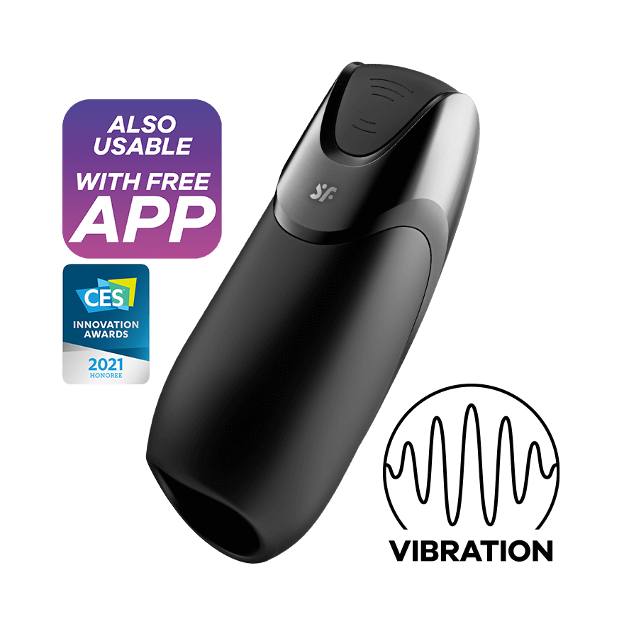 Men Vibration + Connect App - Noir - vue 7