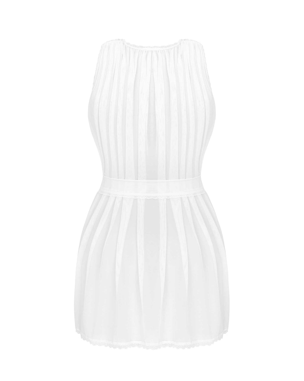 Heavenlly peignoir - Blanc - vue 8