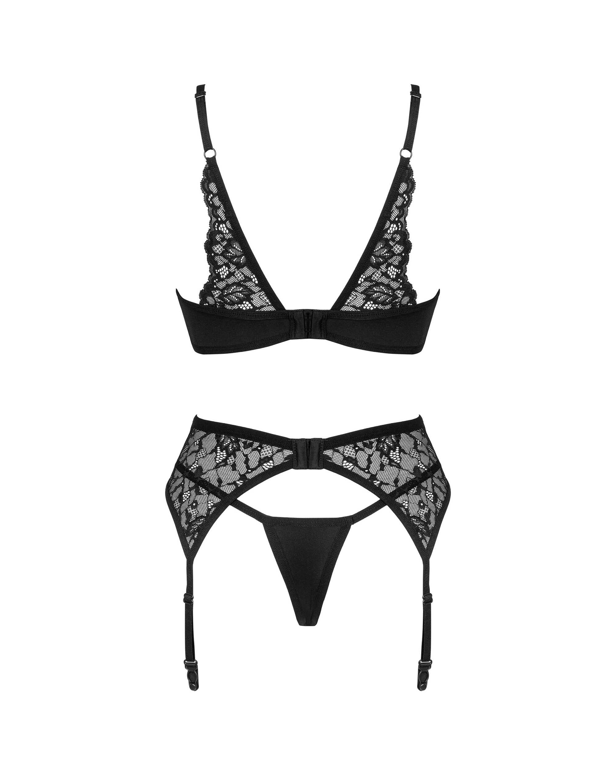 Bellastia ensemble 3 pièces - Noir - vue 8