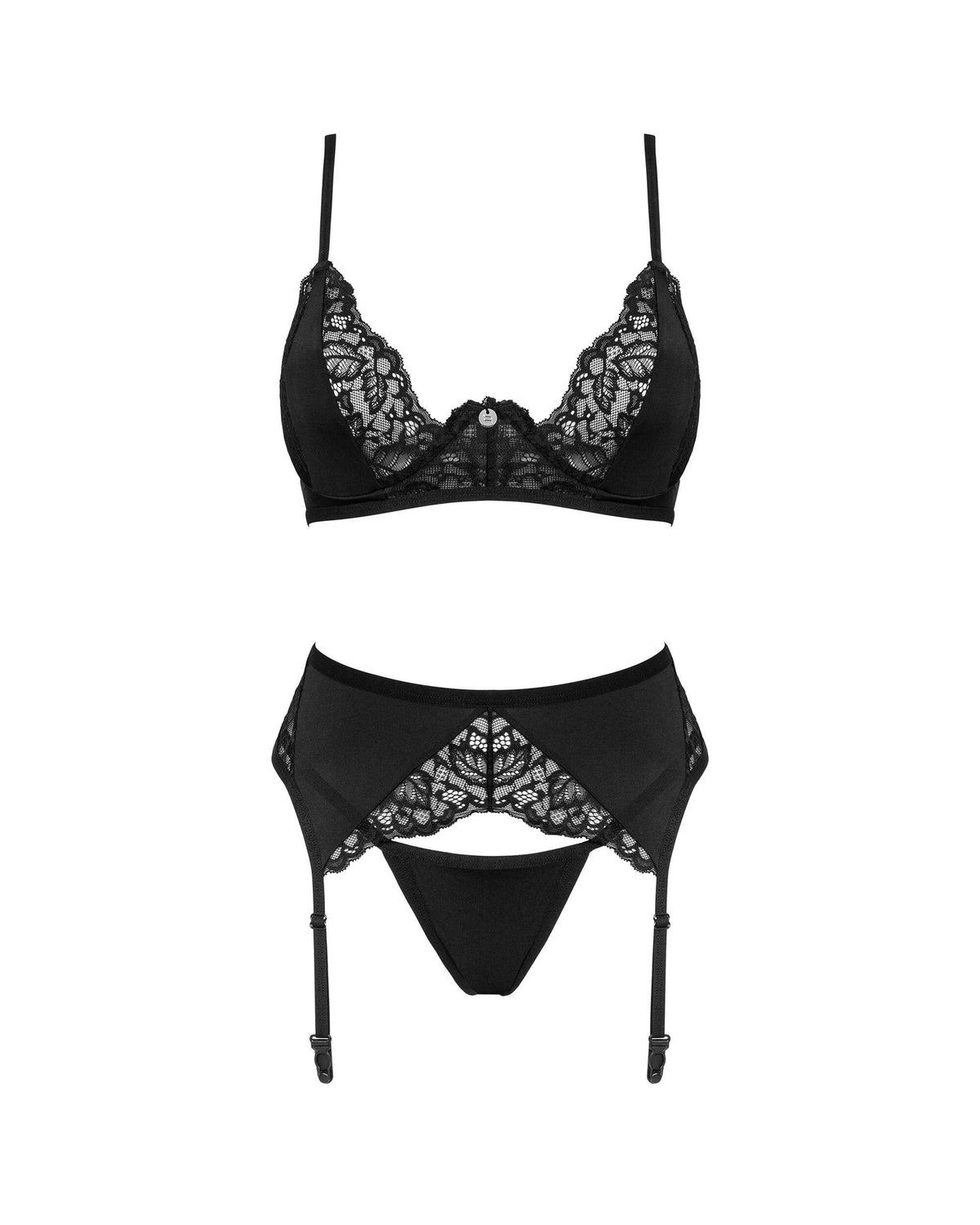 Bellastia ensemble 3 pièces - Noir - vue 7