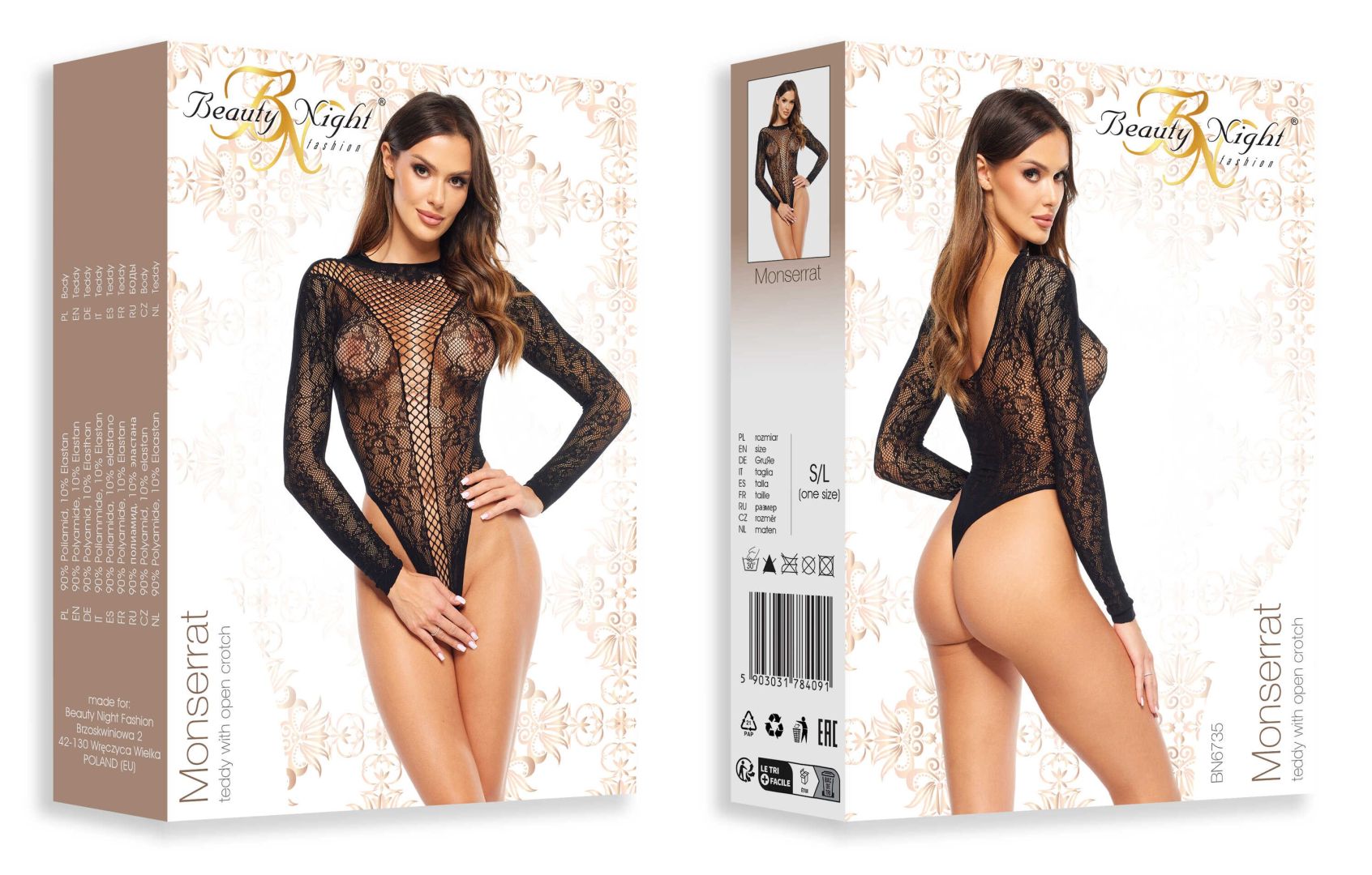 Monserrat body - Noir - vue 10