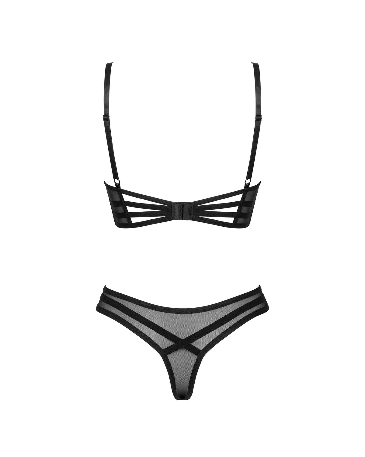 Roxelia ensemble ouvert - Noir - vue 8