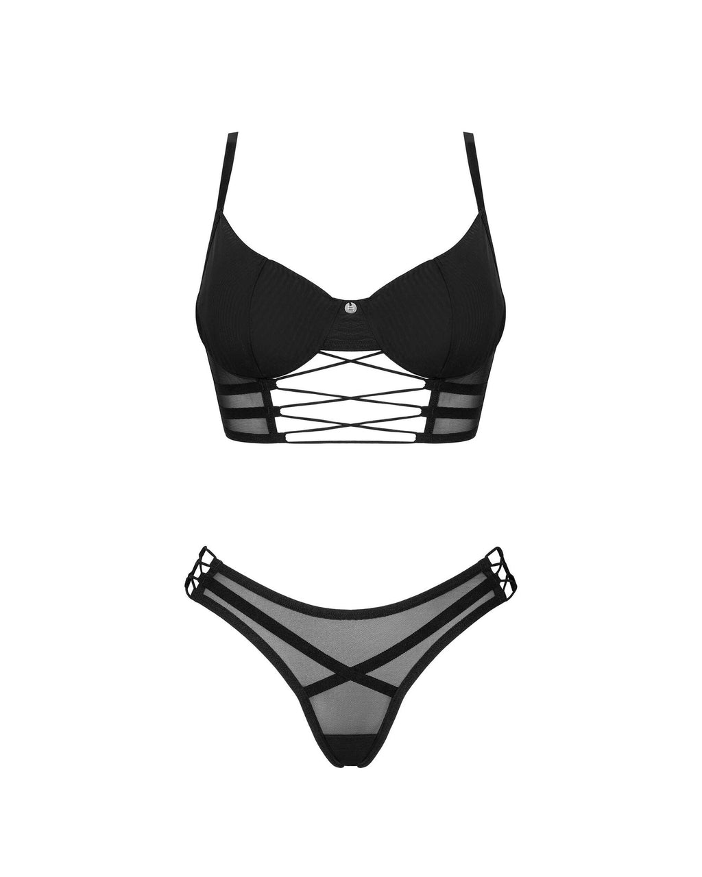 Roxelia ensemble ouvert - Noir - vue 7