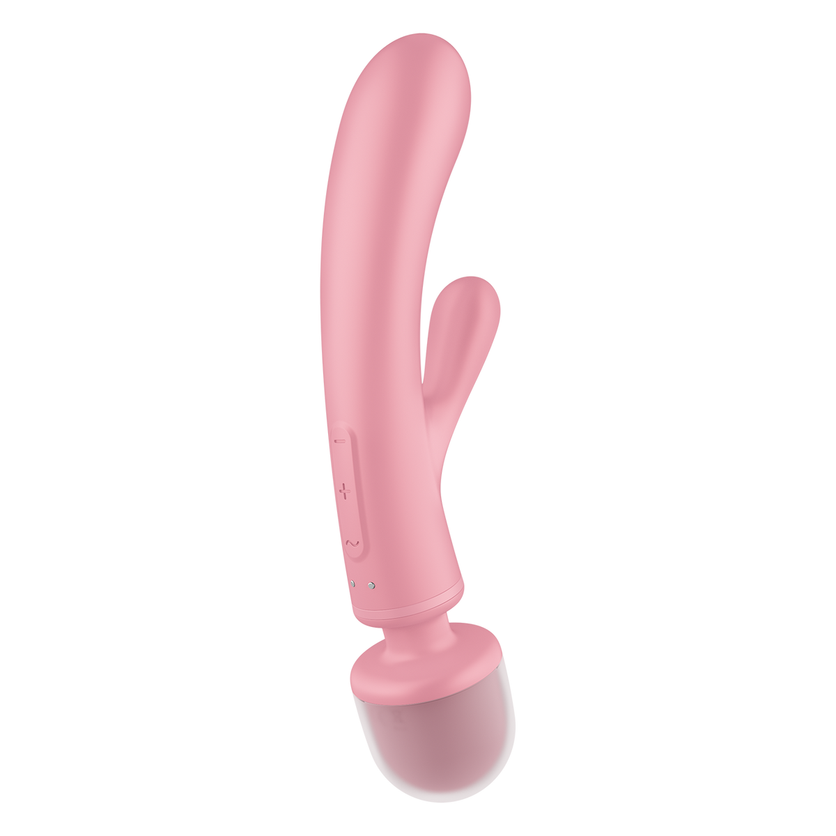Triple lover Rabbit et Wand Satisfyer - Rose - vue 6