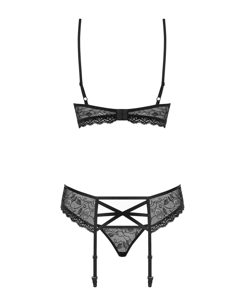 818-SEG-1 Ensemble 3 pcs - Noir - vue 5
