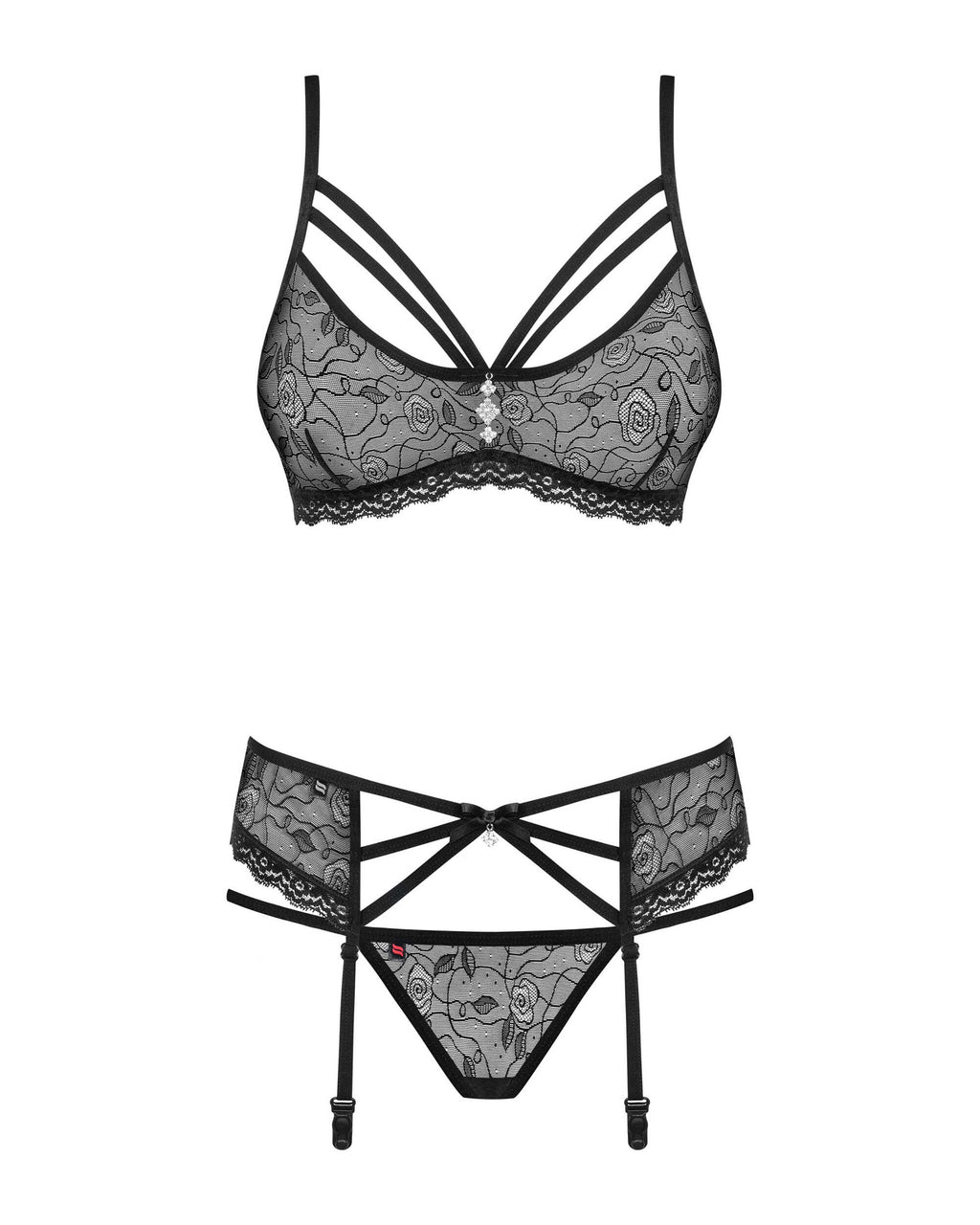 818-SEG-1 Ensemble 3 pcs - Noir - vue 6