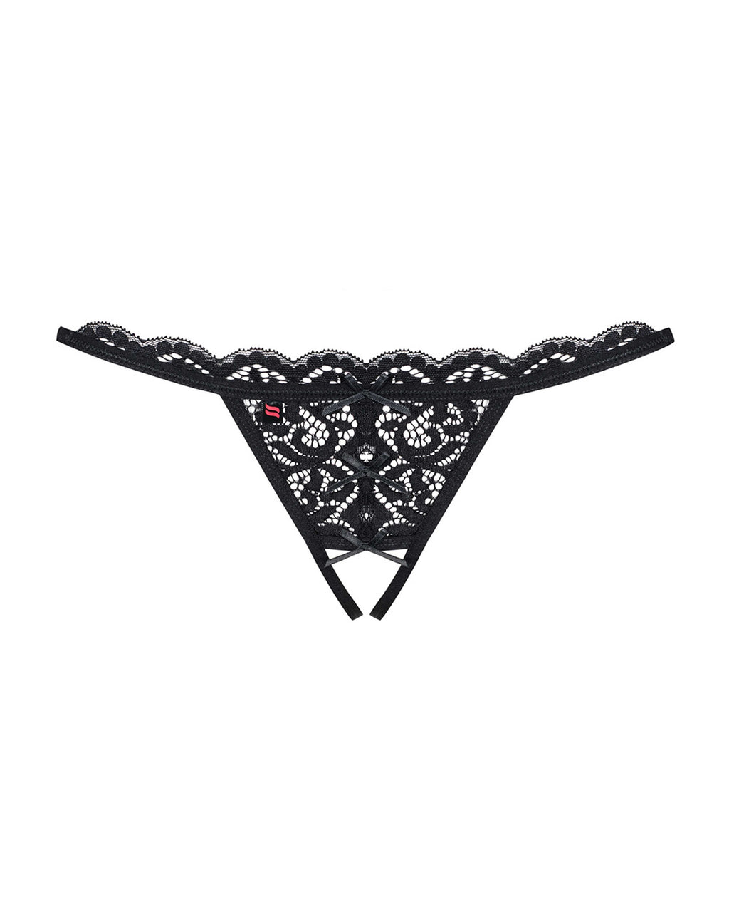 831-THC-1 String ouvert - Noir - vue 6