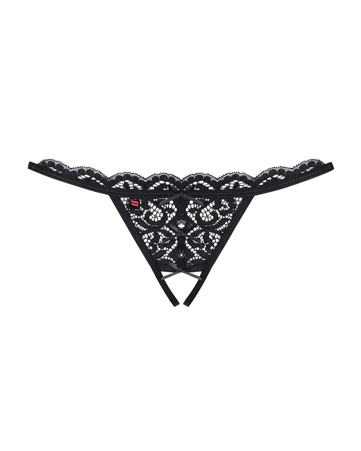 831-THC-1 String ouvert - Noir - vue 6