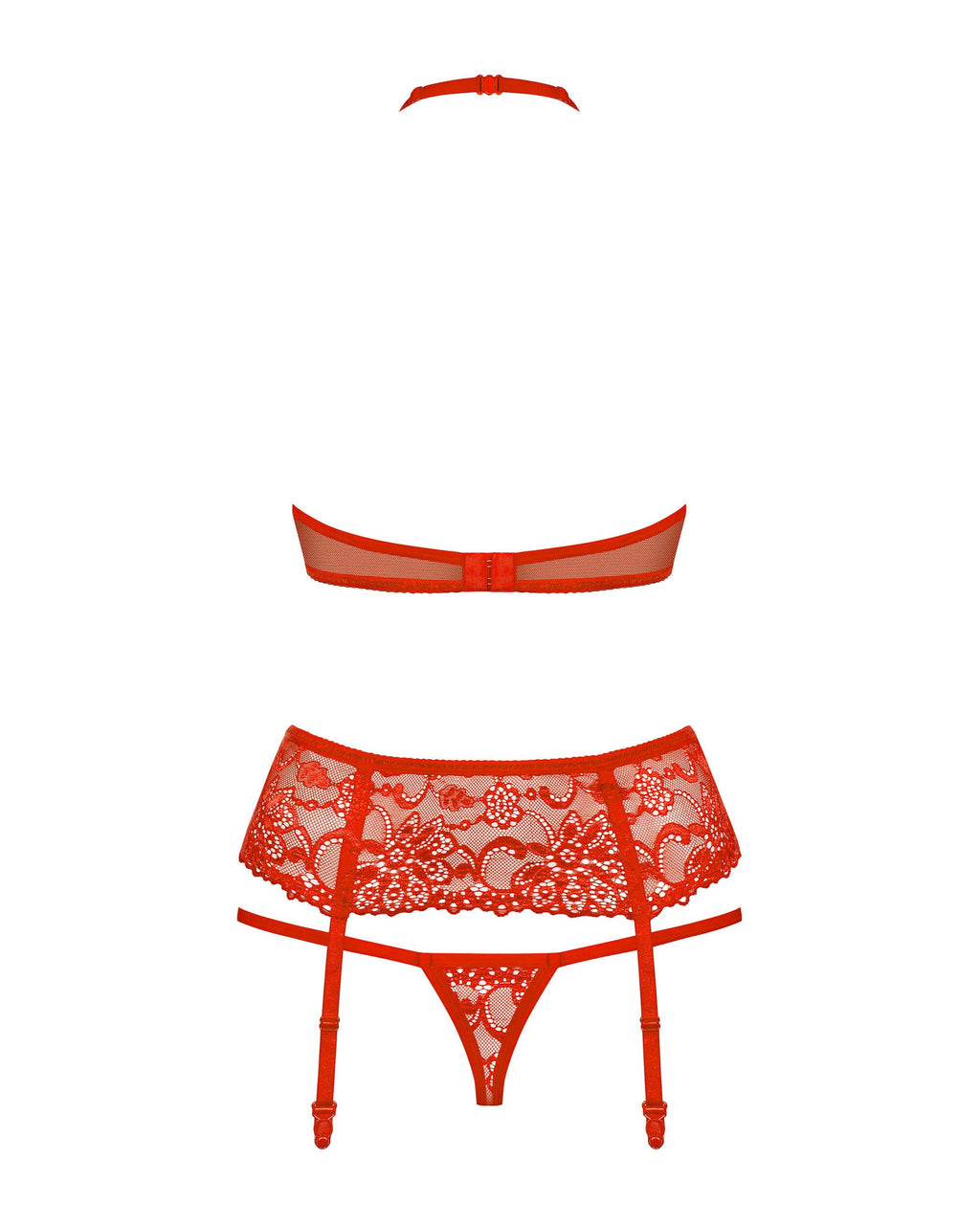 838-SEG-3 Ensemble 3 pcs - Rouge - vue 5