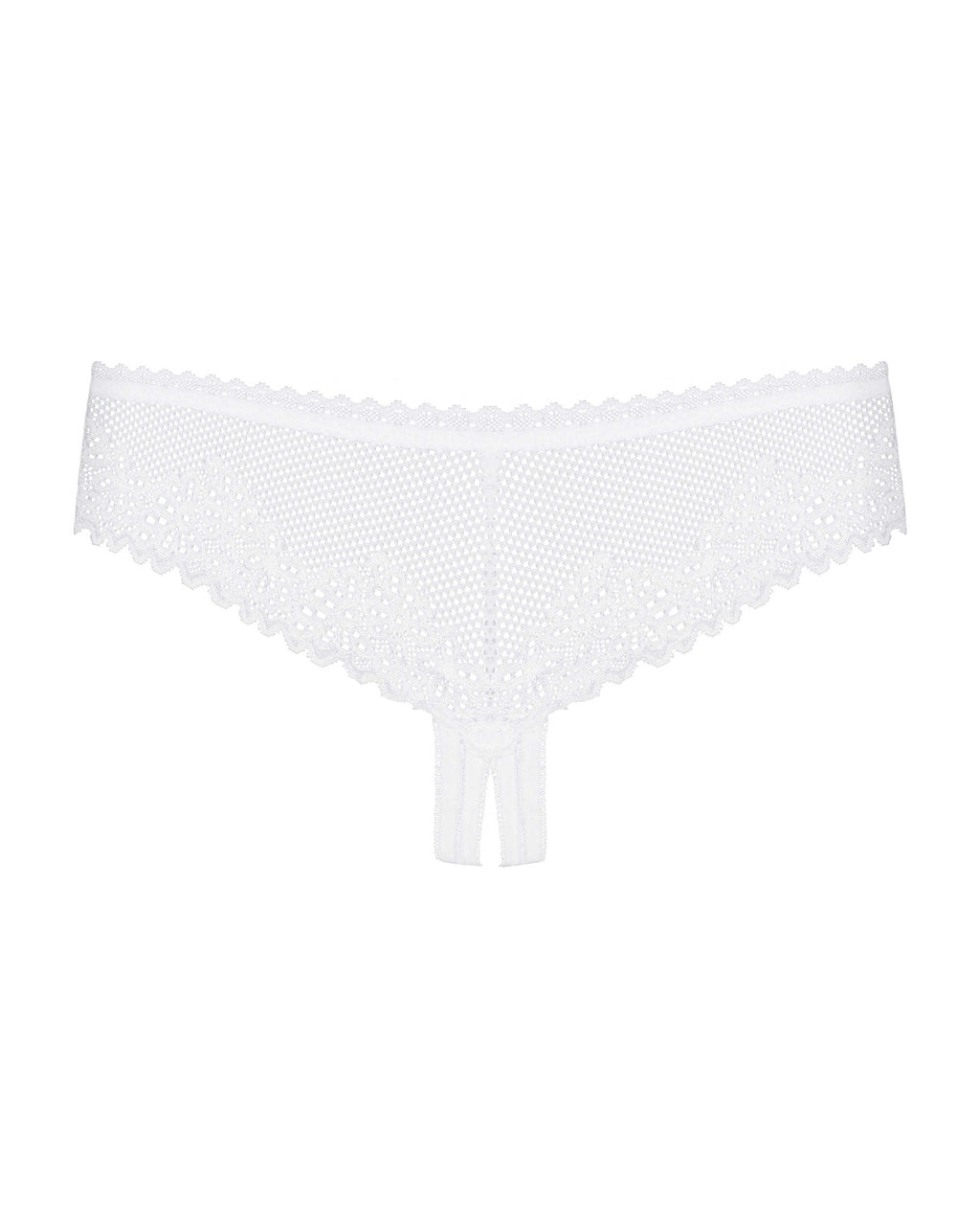 Alabastra String ouvert - Blanc - vue 4