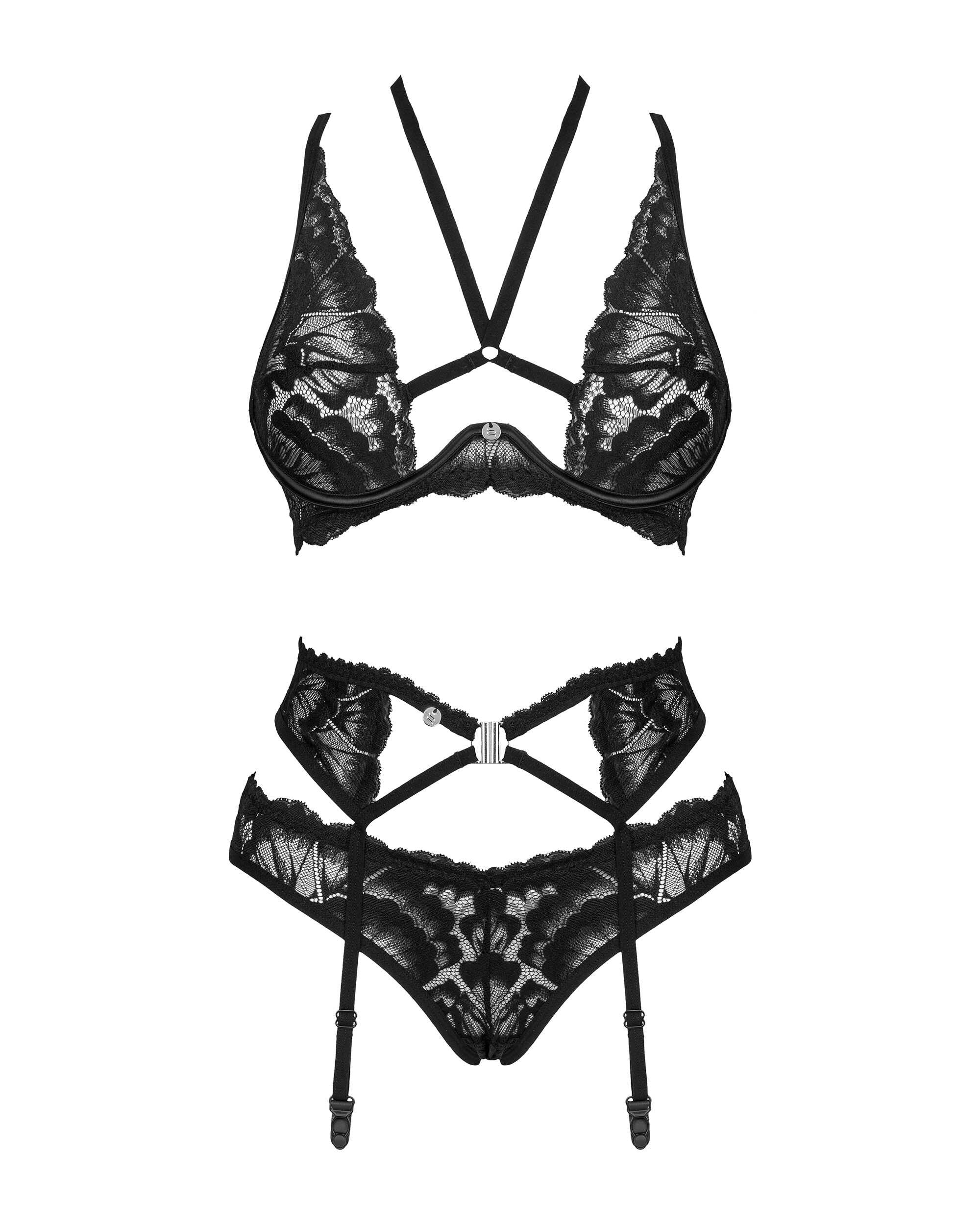 Alessya Ensemble 3 pcs - Noir - vue 5