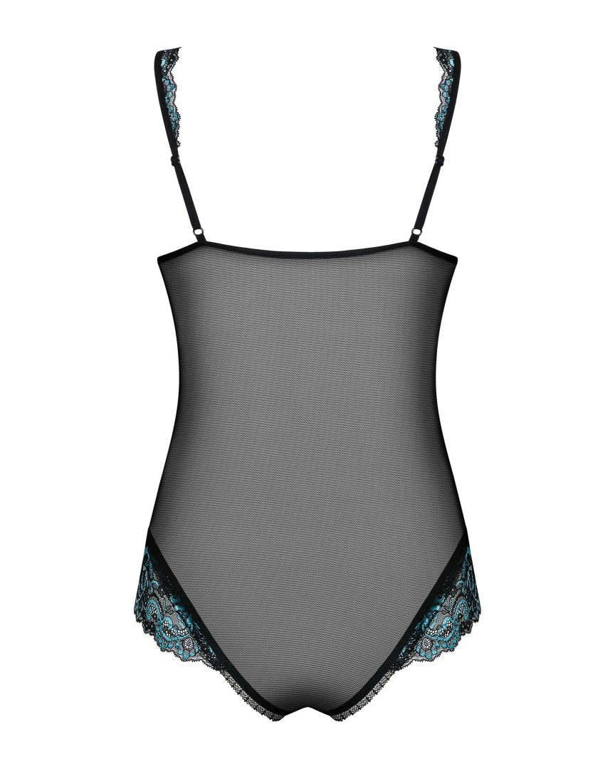 Amanta Body ouvert - Noir et Turquoise - vue 5
