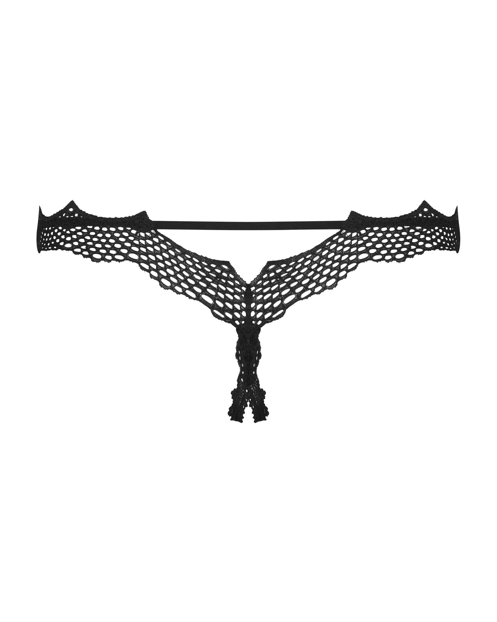 Bravelle String ouvert - Noir - vue 6