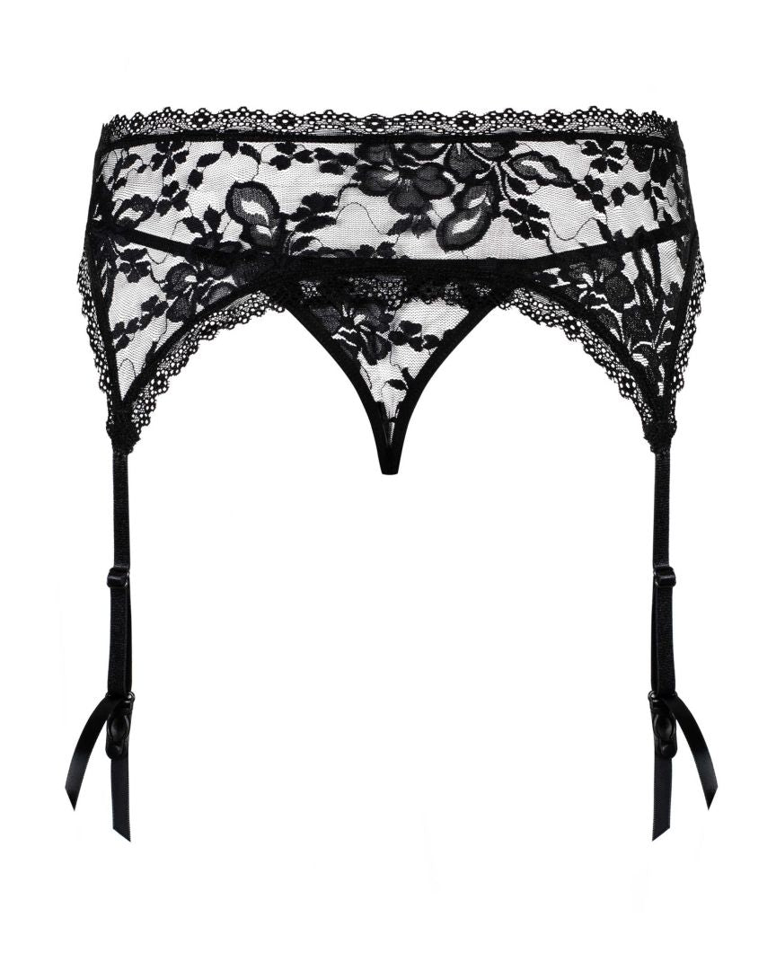 Catia Porte-jarretelles - Noir - vue 5