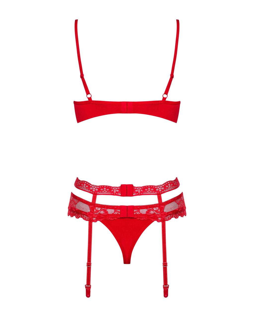 Heartina Ensemble 3 pcs - Rouge - vue 6