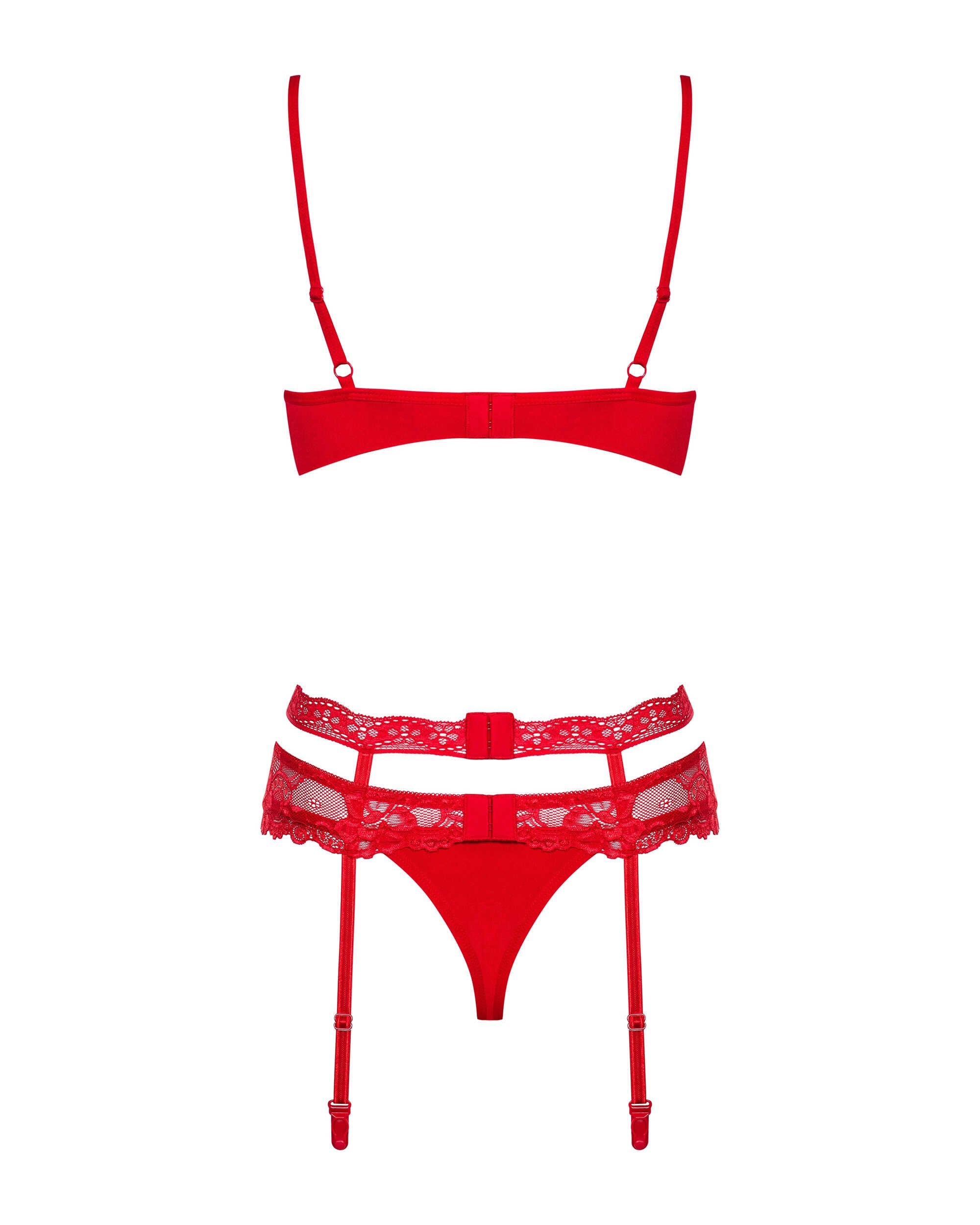 Heartina Ensemble 3 pcs - Rouge - vue 6