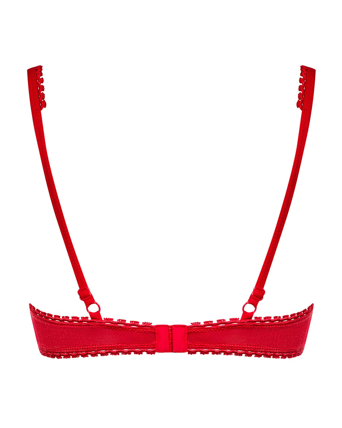 Lovica Demi Soutien-gorge - Rouge - vue 4