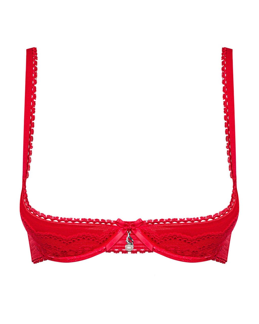 Lovica Demi Soutien-gorge - Rouge - vue 5