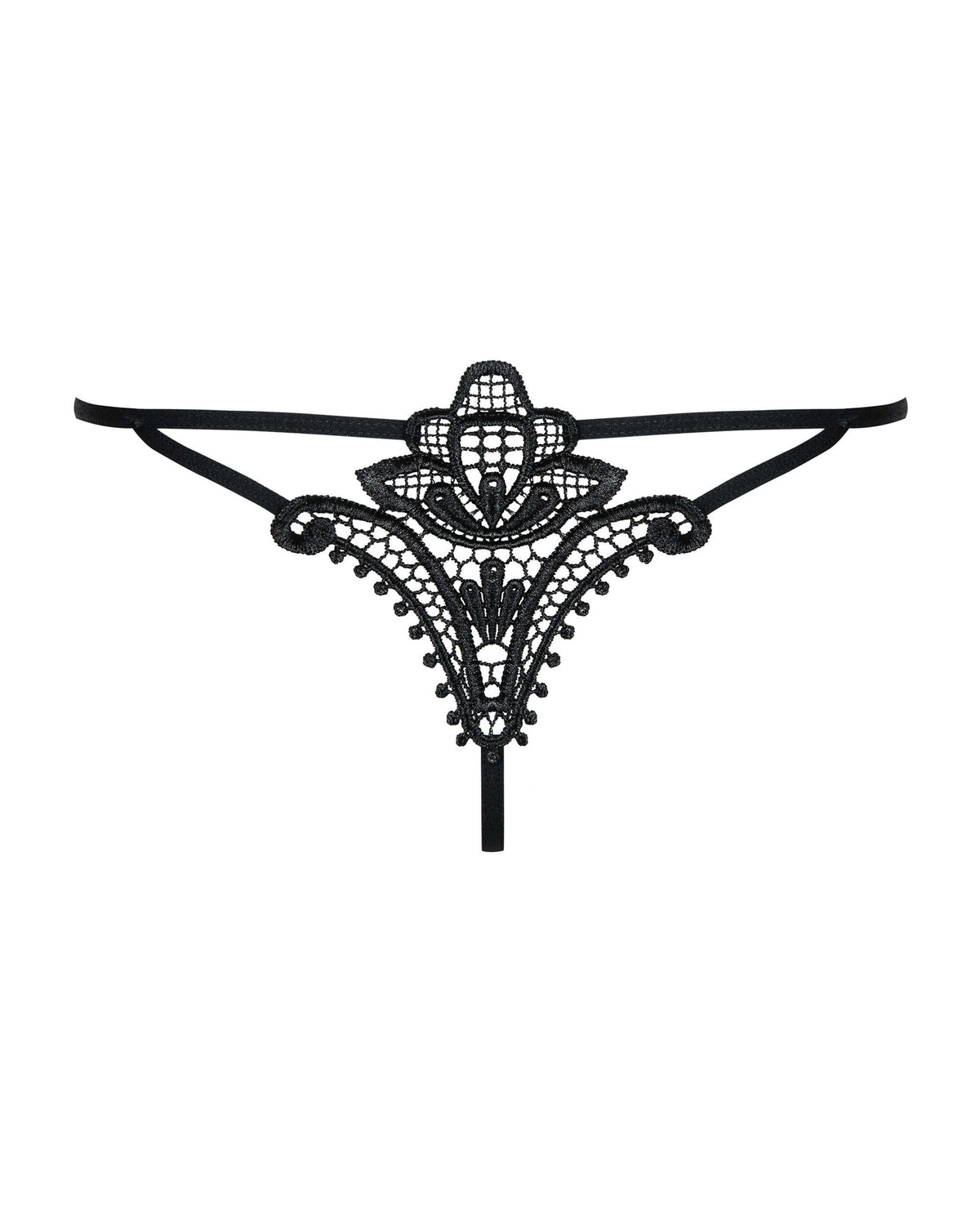 Luiza String - Noir - vue 5