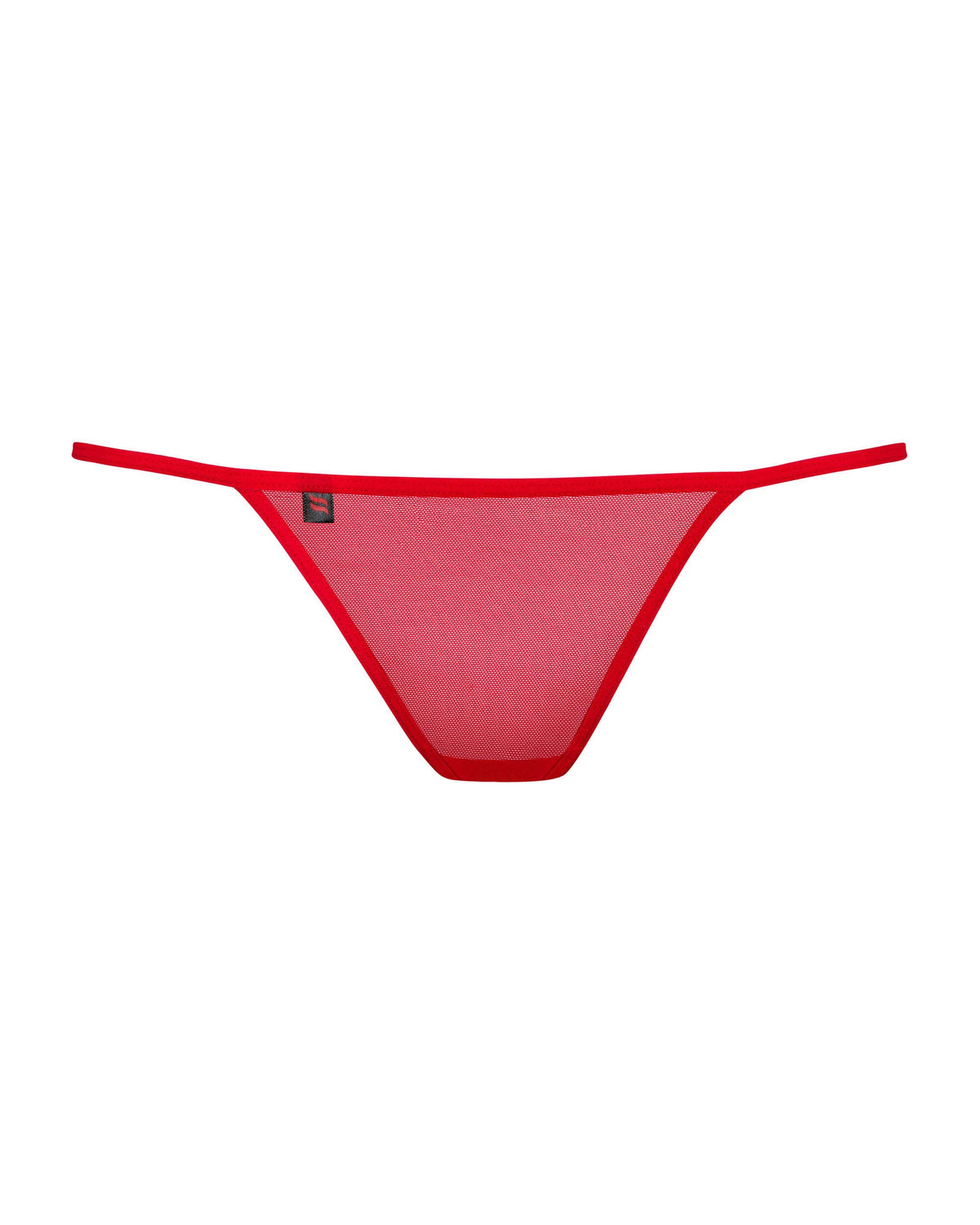 Luiza String - Rouge - vue 6