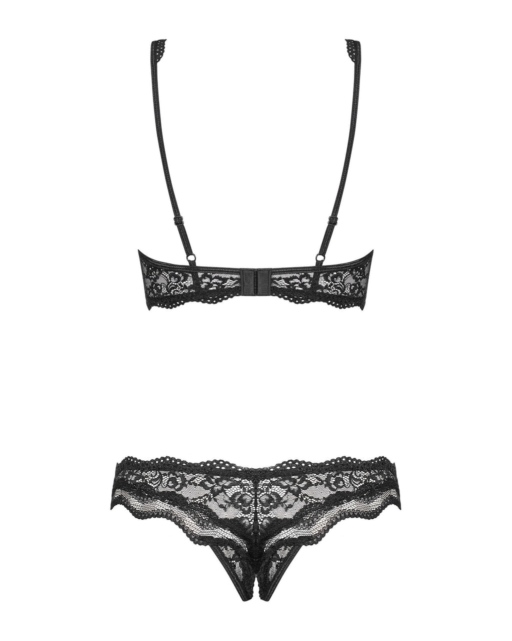 Luvae Ensemble ouvert 2 pcs  - Noir - vue 5