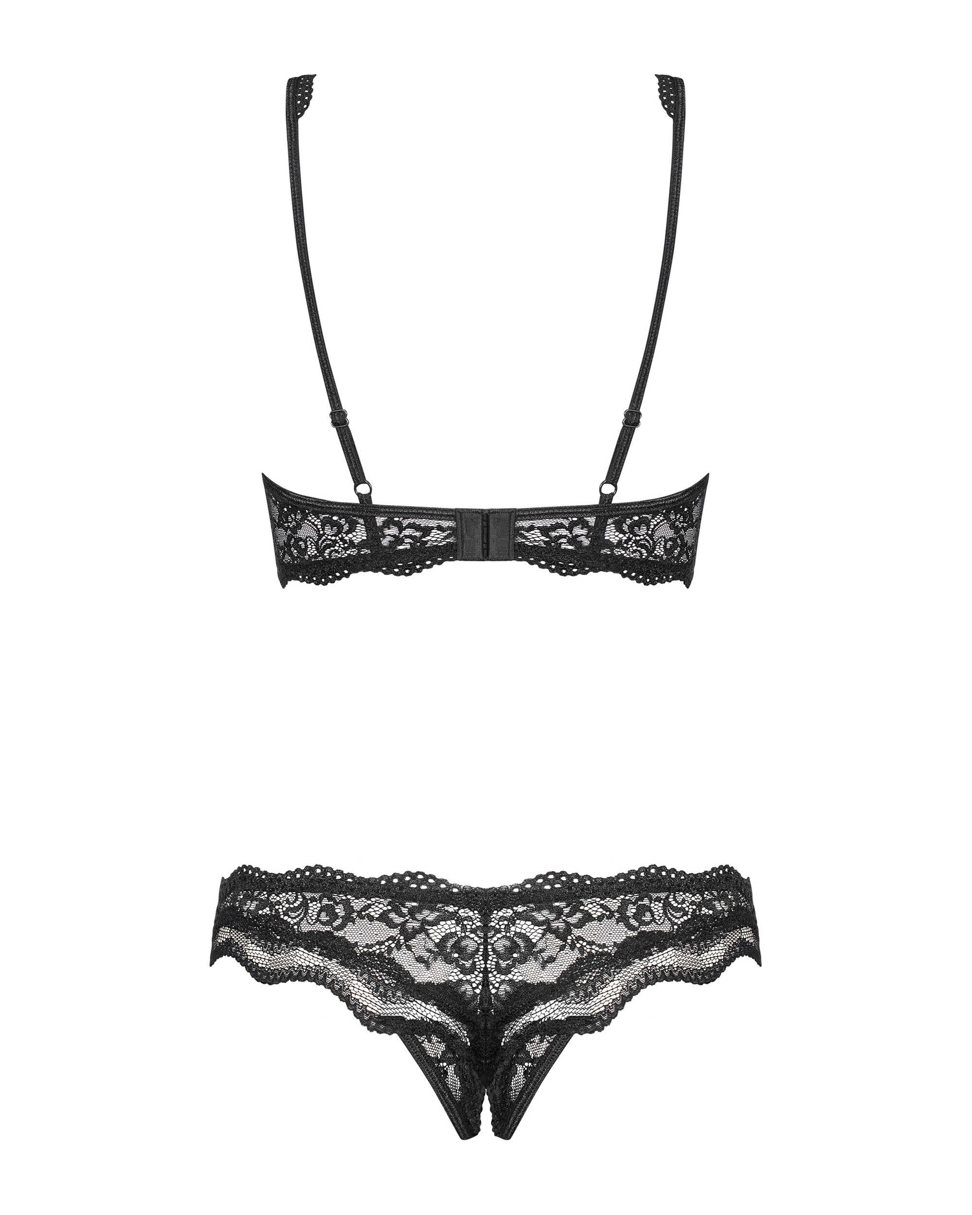 Luvae Ensemble ouvert 2 pcs  - Noir - vue 5