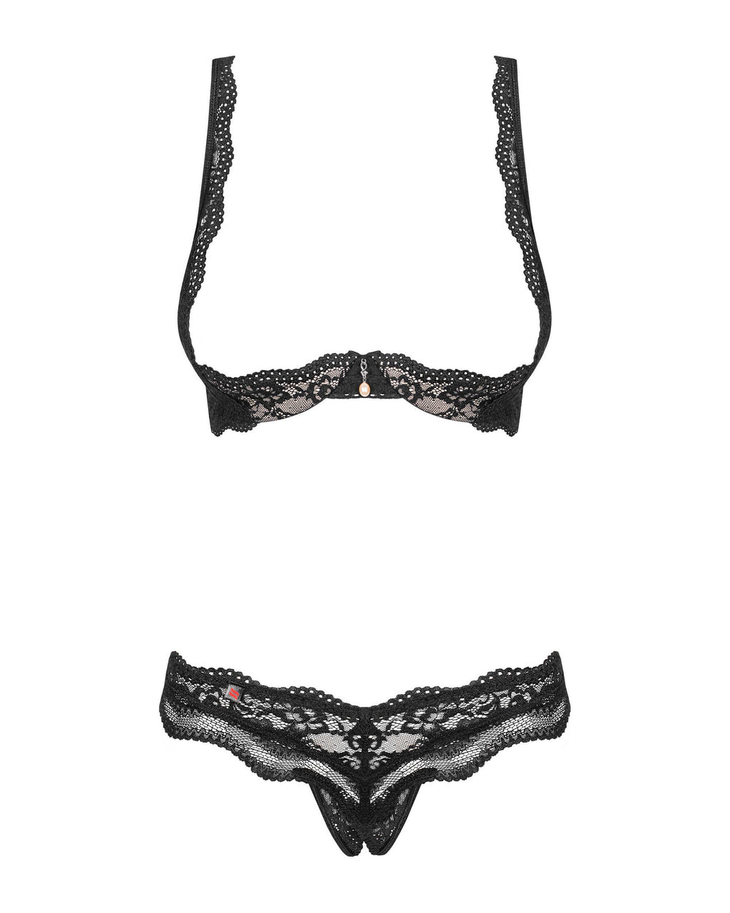 Luvae Ensemble ouvert 2 pcs  - Noir - vue 6