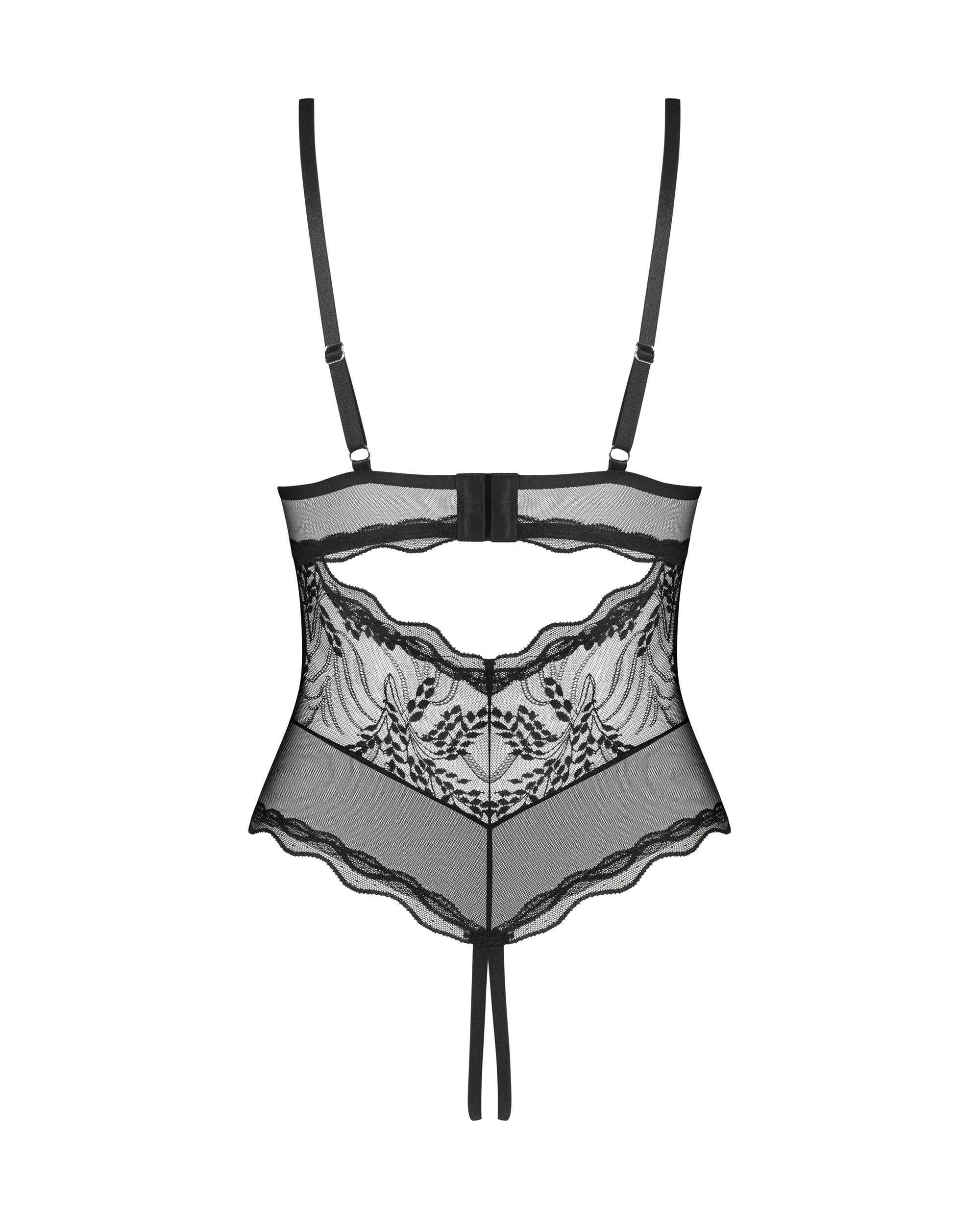 Perisia body ouvert - Noir - vue 4
