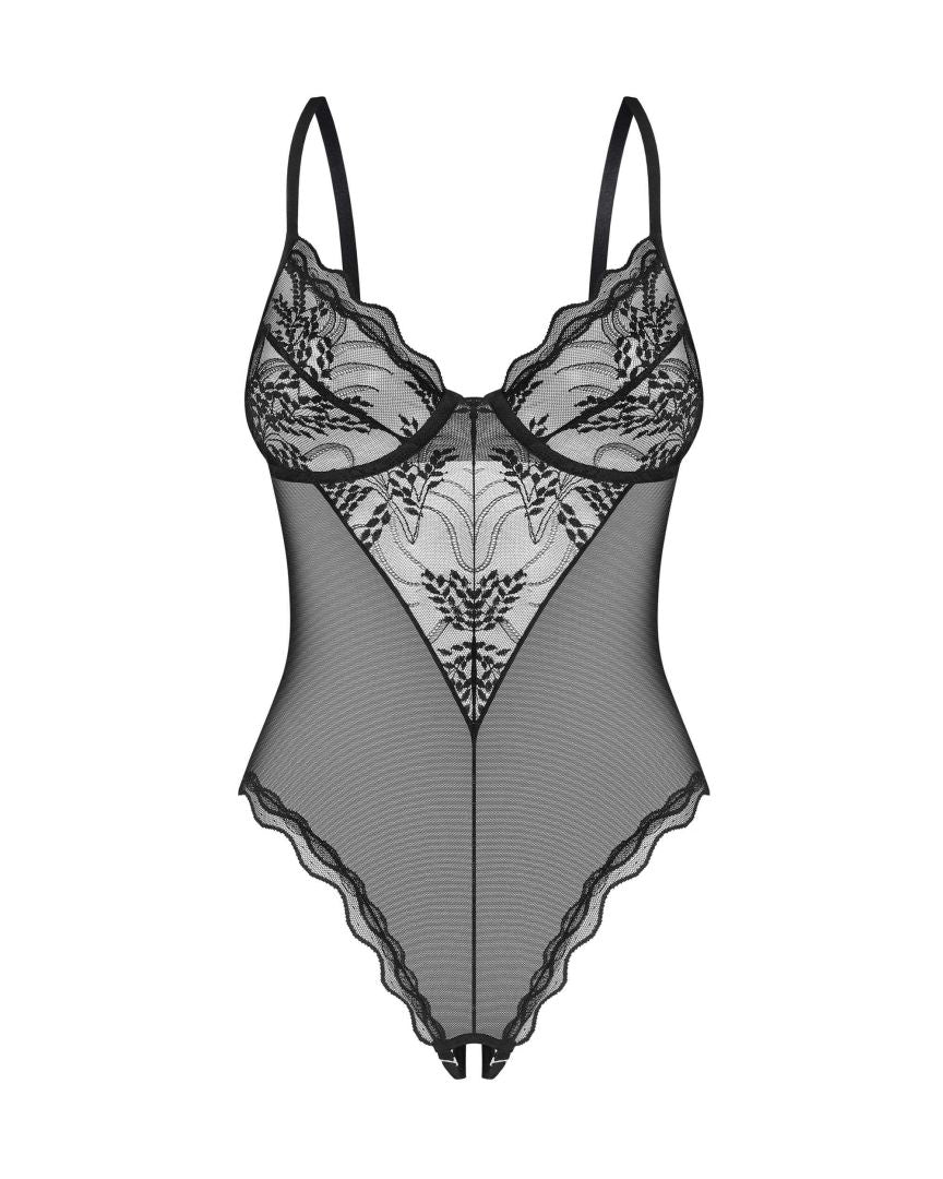 Perisia body ouvert - Noir - vue 3