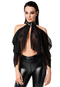 F349 Bolero Opium - Noir Handmade