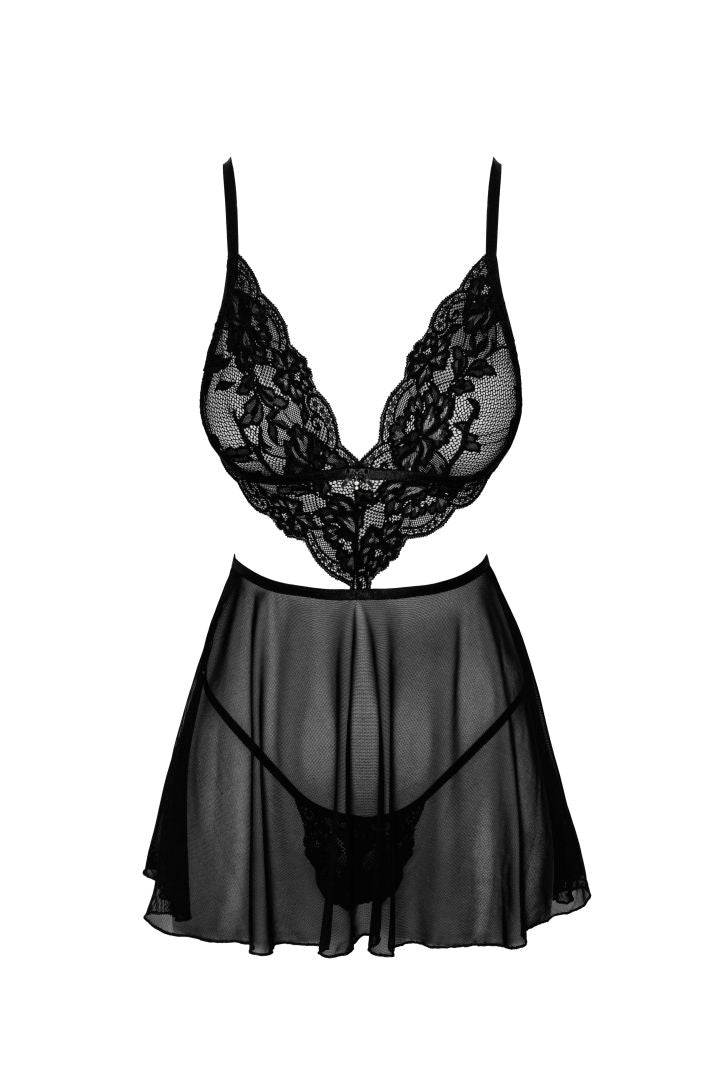 French Kiss 242 babydoll - noire - vue 5
